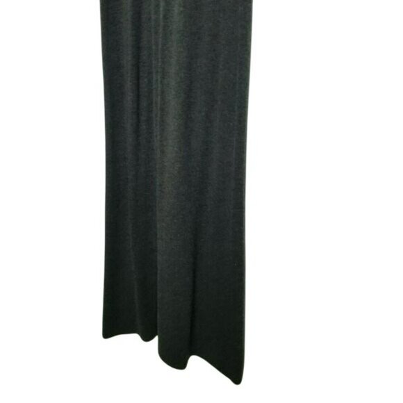 J.Jill Petite S Viscose Wool Blend Gray Maxi Dress Dry Clean - Picture 10 of 15